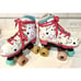 Circle Society Jo Jo Quad Adjustable Roller Skates Size Youth 11-3 With Stoppers