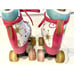 Circle Society Jo Jo Quad Adjustable Roller Skates Size Youth 11-3 With Stoppers