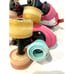Circle Society Jo Jo Quad Adjustable Roller Skates Size Youth 11-3 With Stoppers