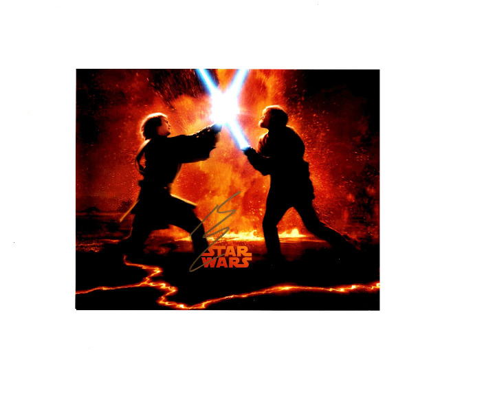 Ewan Mcgregor Signed Autographed 8x10 Obi Wan Kenobii Star Wars Photo