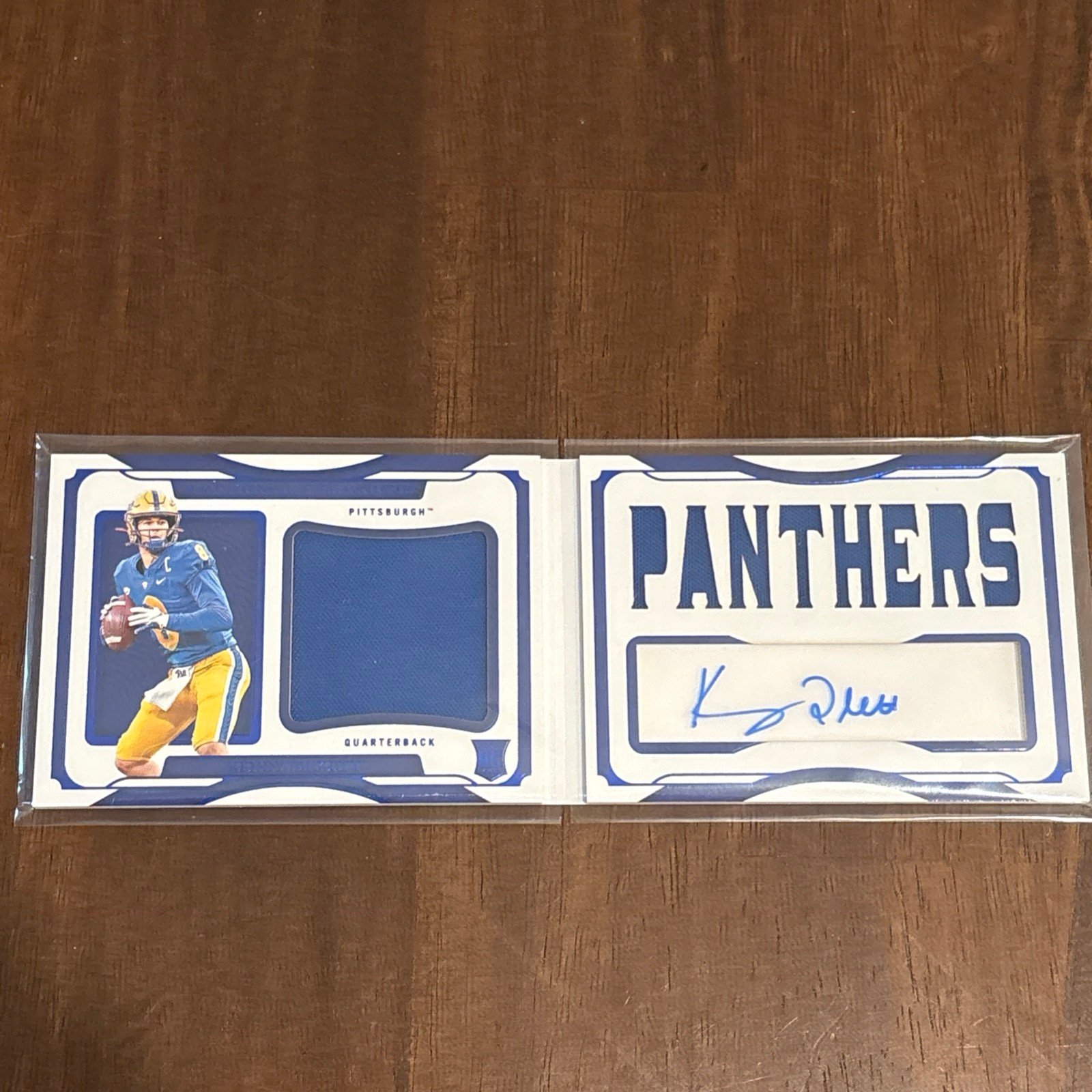 2022 National Treasures Collegiate KENNY PICKETT RC RPA BOOKLET /75