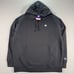 Champion Hoodie Sweatshirt Womens XL Black Oversized Powerblend Fleece Essential