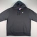 Champion Hoodie Sweatshirt Womens XL Black Oversized Powerblend Fleece Essential