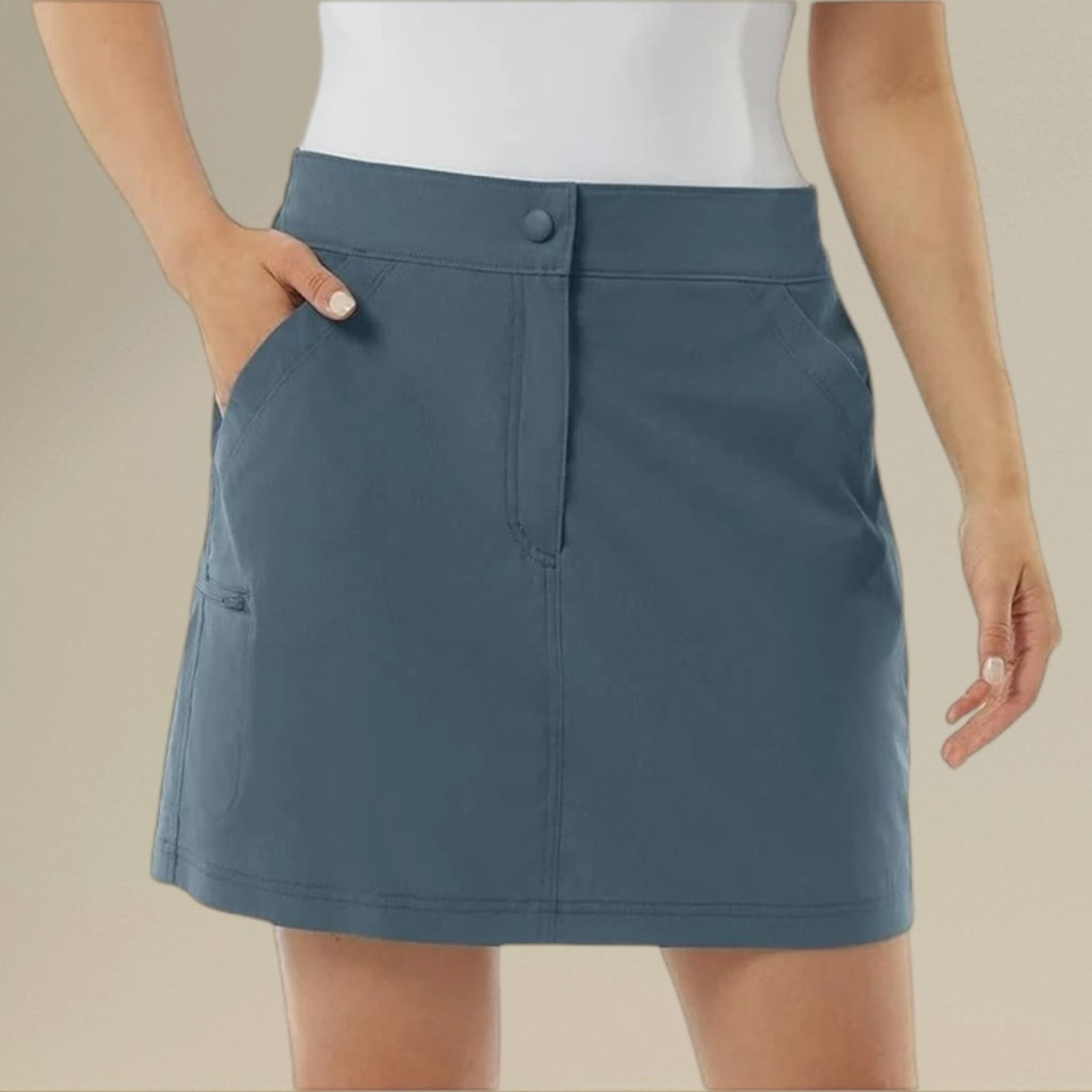 32 Degrees Cool Womens Lightweight Tech Skort size LargeGolf Athletic Sporty