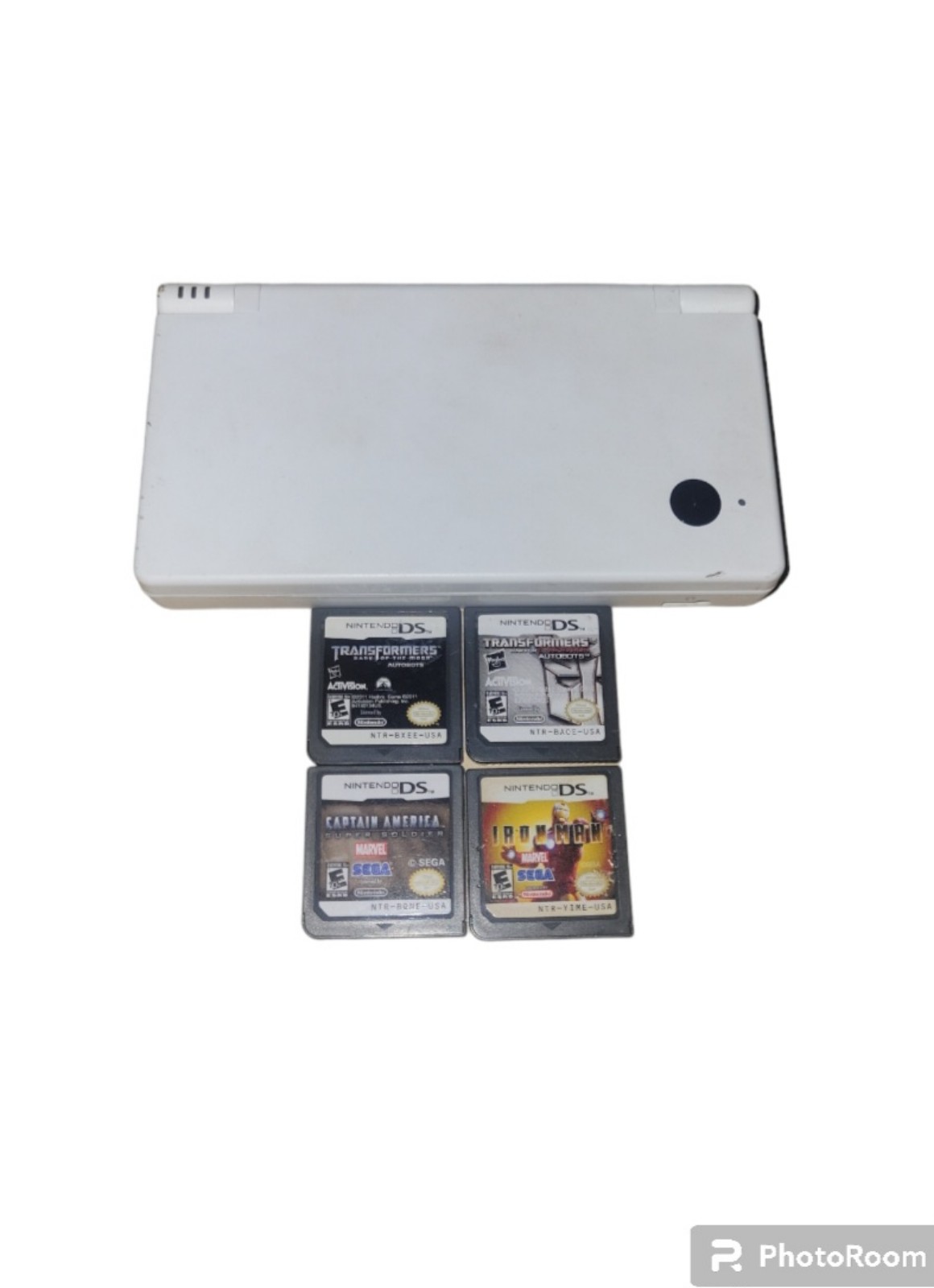 Nintendo Ds i In White With 4 games No Charger Shipped Fully Charged