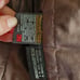 Large vintage leather jacket