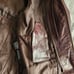 Large vintage leather jacket