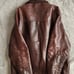 Large vintage leather jacket