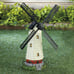 Solar LED Windmill Lighthouse Garden Statue Spinning Lighted Patio Yard Décor