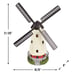 Solar LED Windmill Lighthouse Garden Statue Spinning Lighted Patio Yard Décor