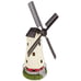 Solar LED Windmill Lighthouse Garden Statue Spinning Lighted Patio Yard Décor