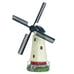 Solar LED Windmill Lighthouse Garden Statue Spinning Lighted Patio Yard Décor