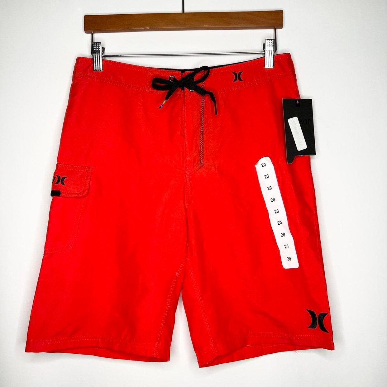 Hurley Daring Red Board Shorts Size 30