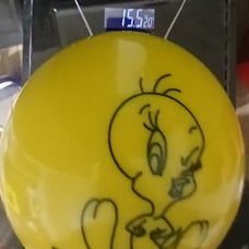 Warner Bros Tweety Bird 15 lb bowling ball