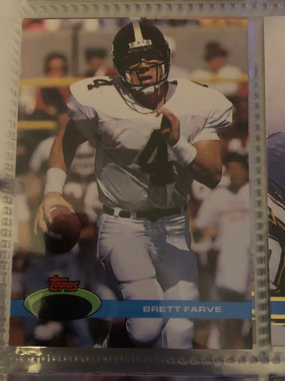 Mint favre misprint with additional error /belichick pro line bundle ready for g