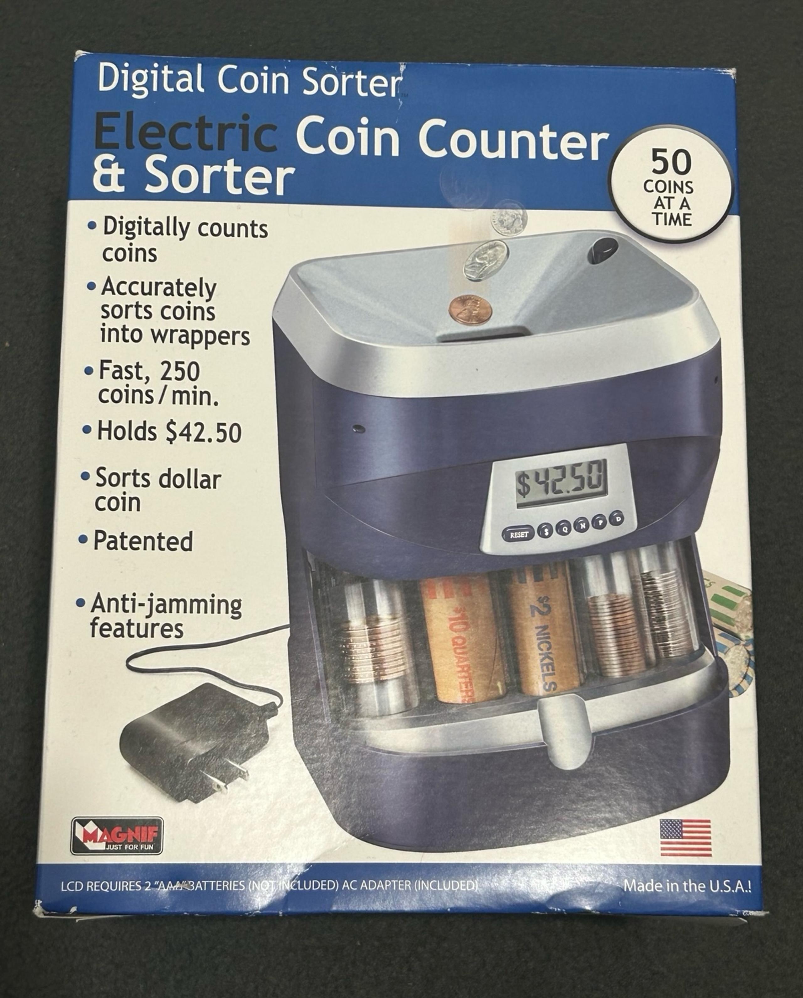 MAG-NIF DIGITAL COIN SORTER