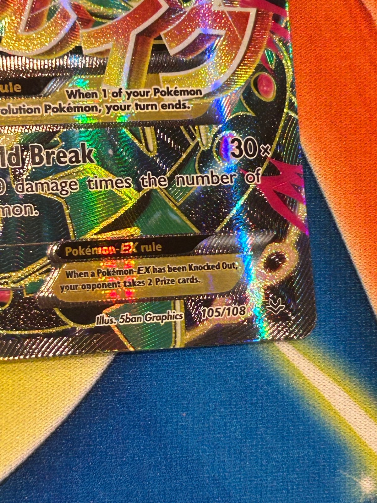 M Rayquaza (Full Art) - 105/108 - XY Roaring Skies - Ultra