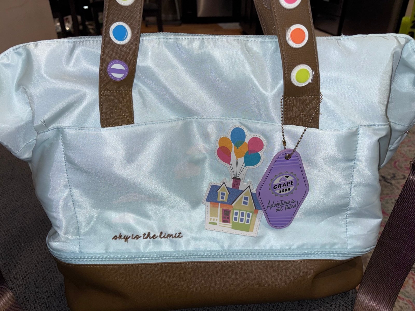 Disney Pixar Up Carl and Ellie’s House Duffel Bag