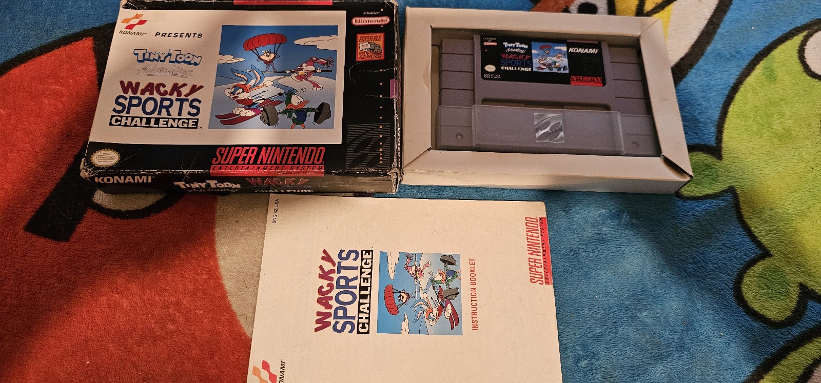 Tiny toon adventures wacky sport challenge Super Nintendo