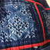 Miao Minority Hand-Embroidered Wax-Resist Dyed Vest, Using Vintage Fabric