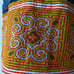 Miao Minority Hand-Embroidered Wax-Resist Dyed Vest, Using Vintage Fabric