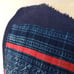 Miao Minority Hand-Embroidered Wax-Resist Dyed Vest, Using Vintage Fabric