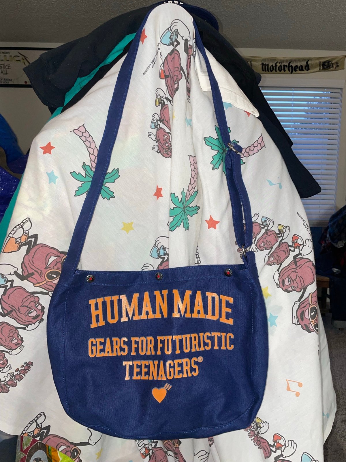Human Made Paperboy Bag White - FW22 - US