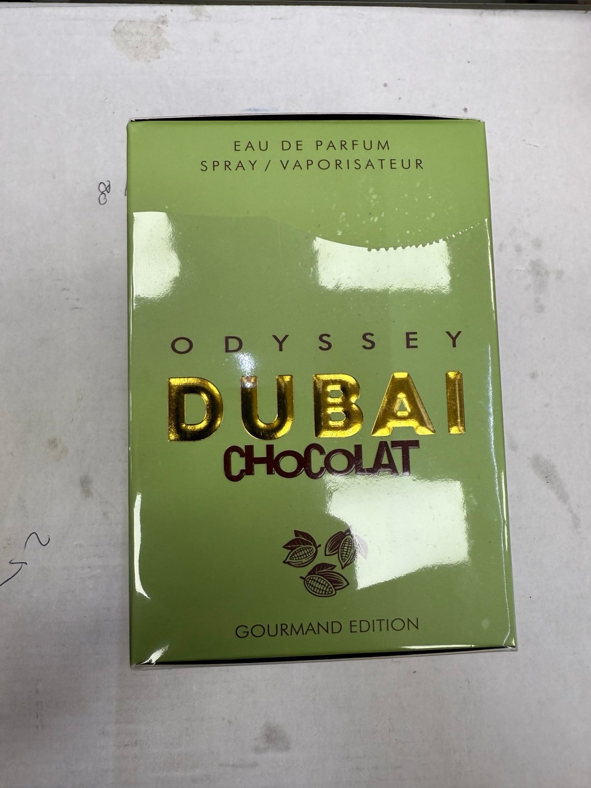 ARMAF ODYSSEY DUBAI CHOCOLATE 3.4OZ 100ML EDP FOR MEN.