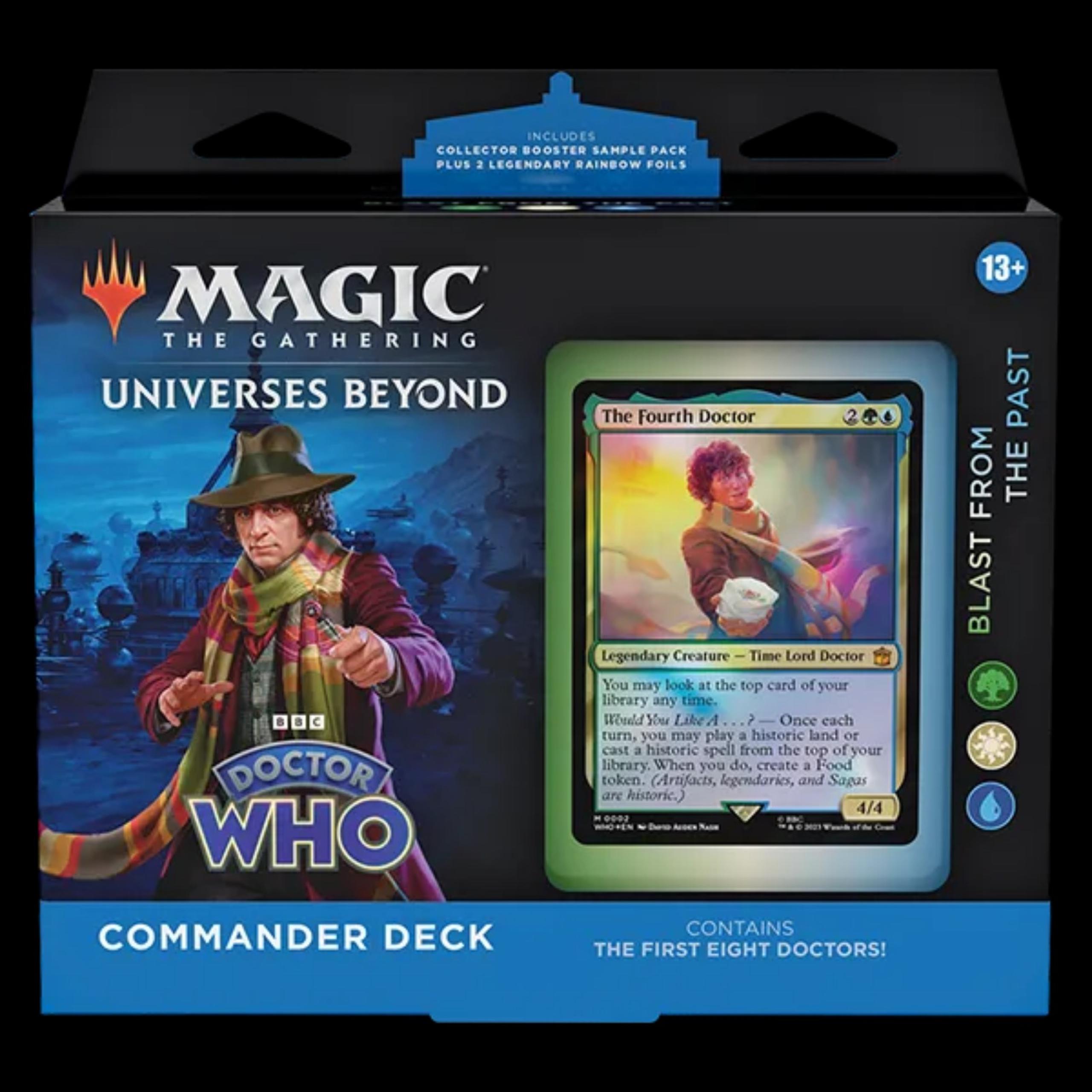 Magic the Gathering Doctor Who - Blast From the Past Commander Deck factory seal
