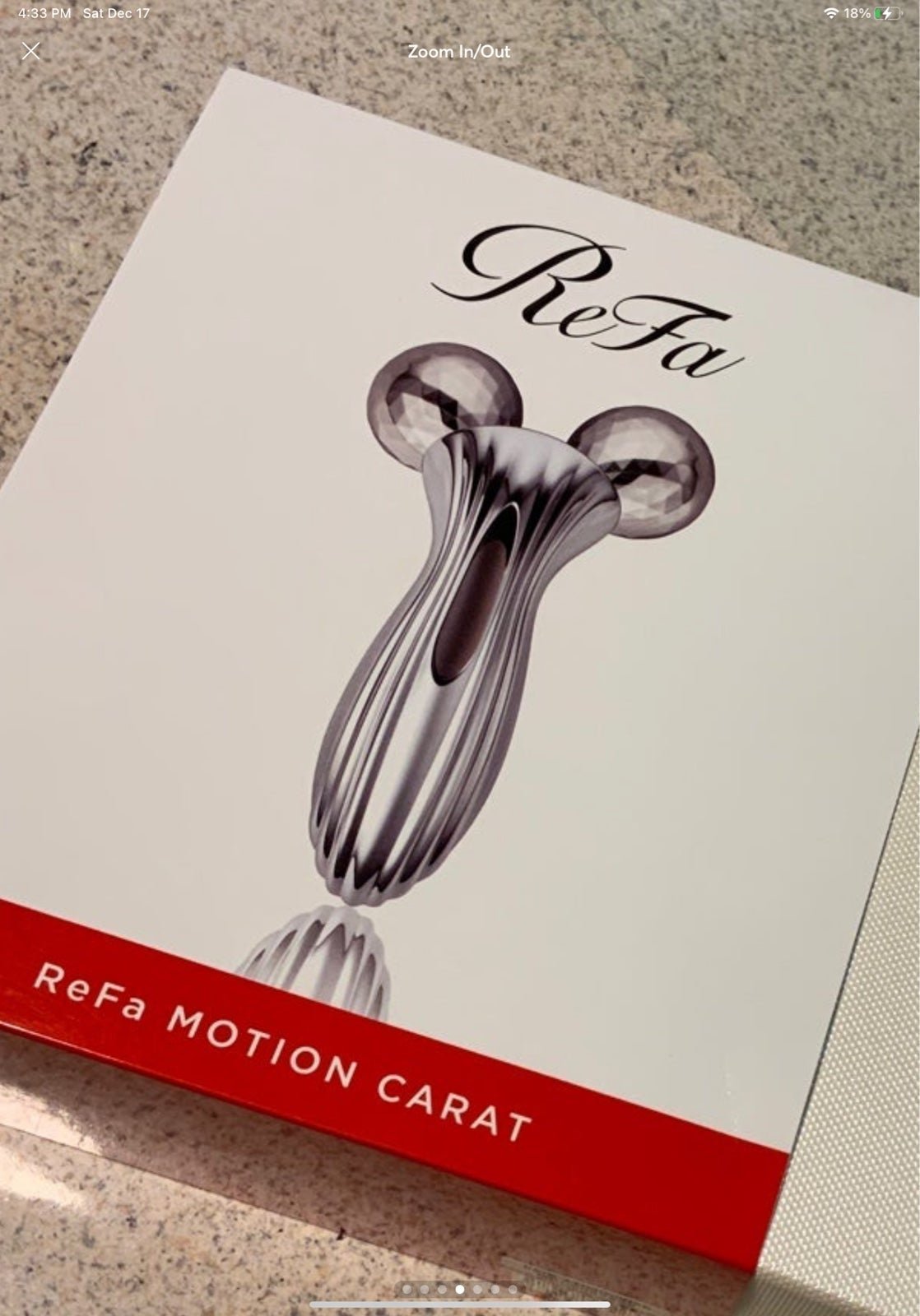 New In Box Authentic ReFa Motion Carat Body & Face Roller