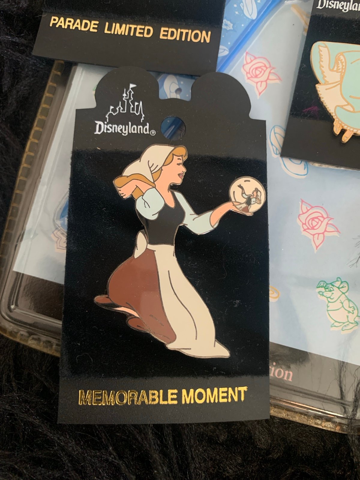 DL/DCA Cinderella Looking in Bubble Pin!