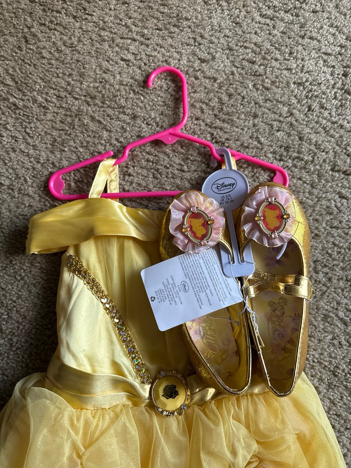 Belle Disney Dress & Shoes