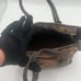 COACH VINTAGE JAQUARD MINI BROWN MONOGRAM TOTE SHOULDER BAG