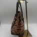 COACH VINTAGE JAQUARD MINI BROWN MONOGRAM TOTE SHOULDER BAG