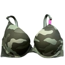 Victoria’s Secret Pink Wear Everywhere Padded Push up bra camouflage 32C