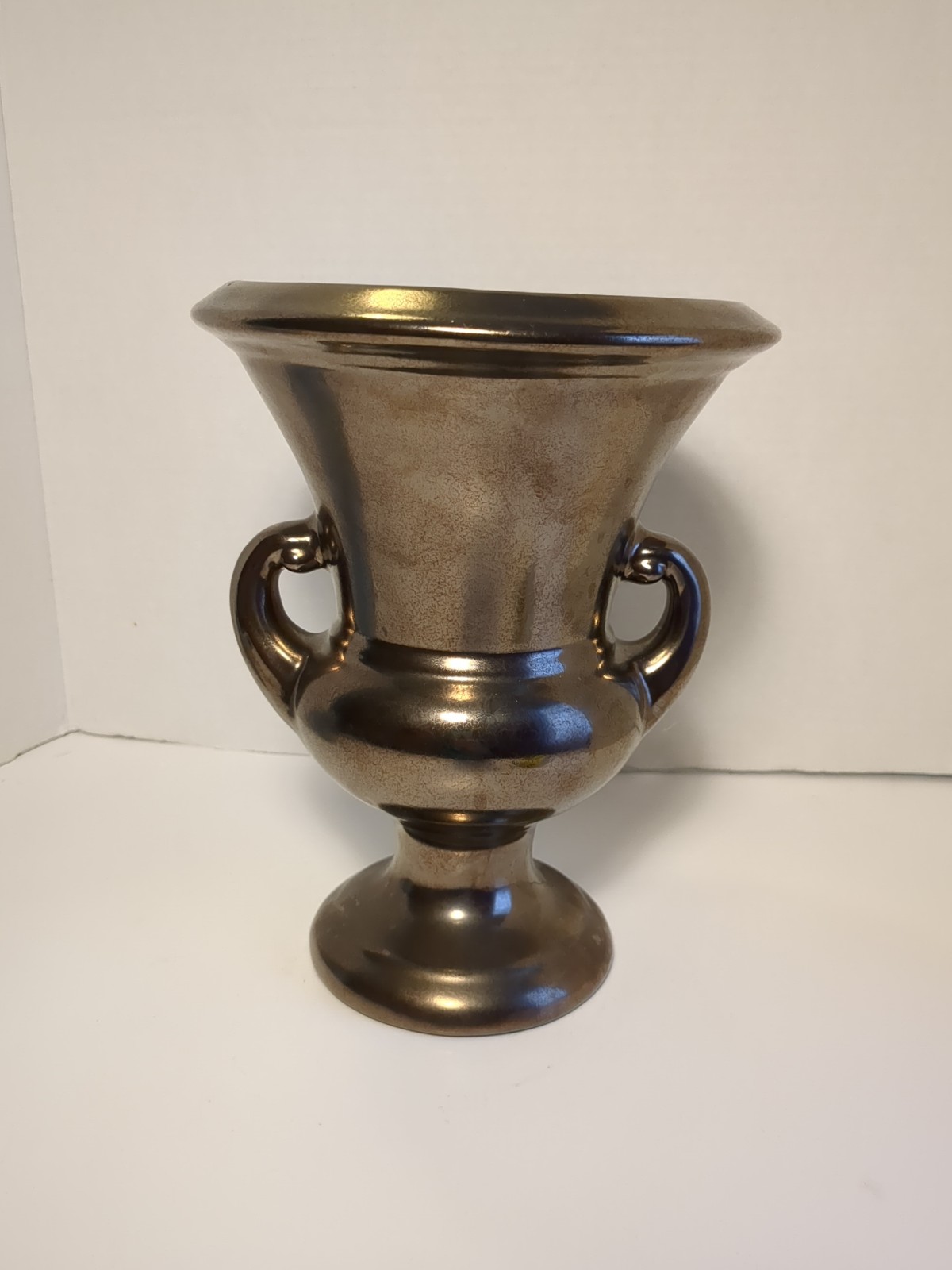 Vintage Haeger bronze vase