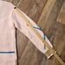 Vintage 90s Golf Cardigan Sweater Women's Small Pink Oversized Cable Knit 6060