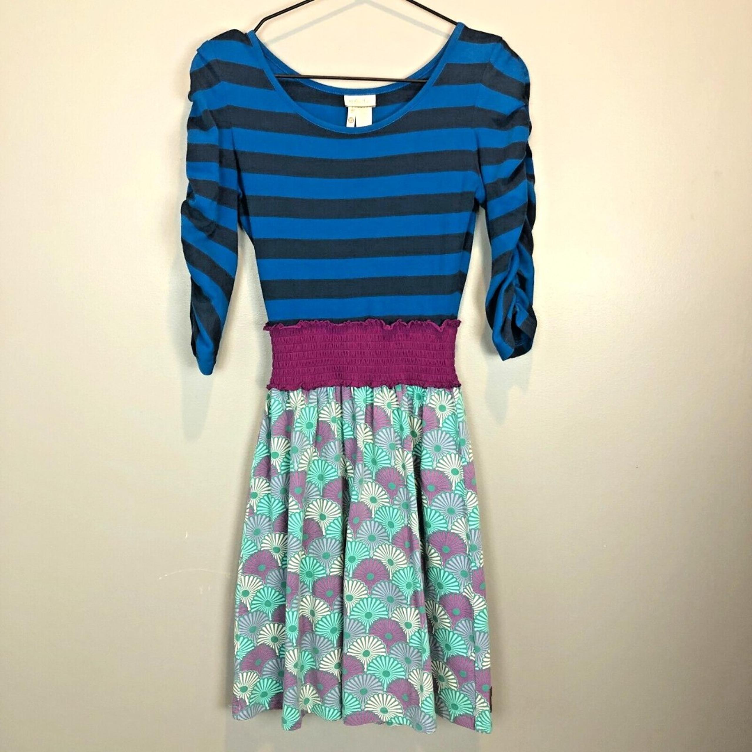 Matilda Jane It's a Wonderful Parade Womens Dress Stripe Size XS