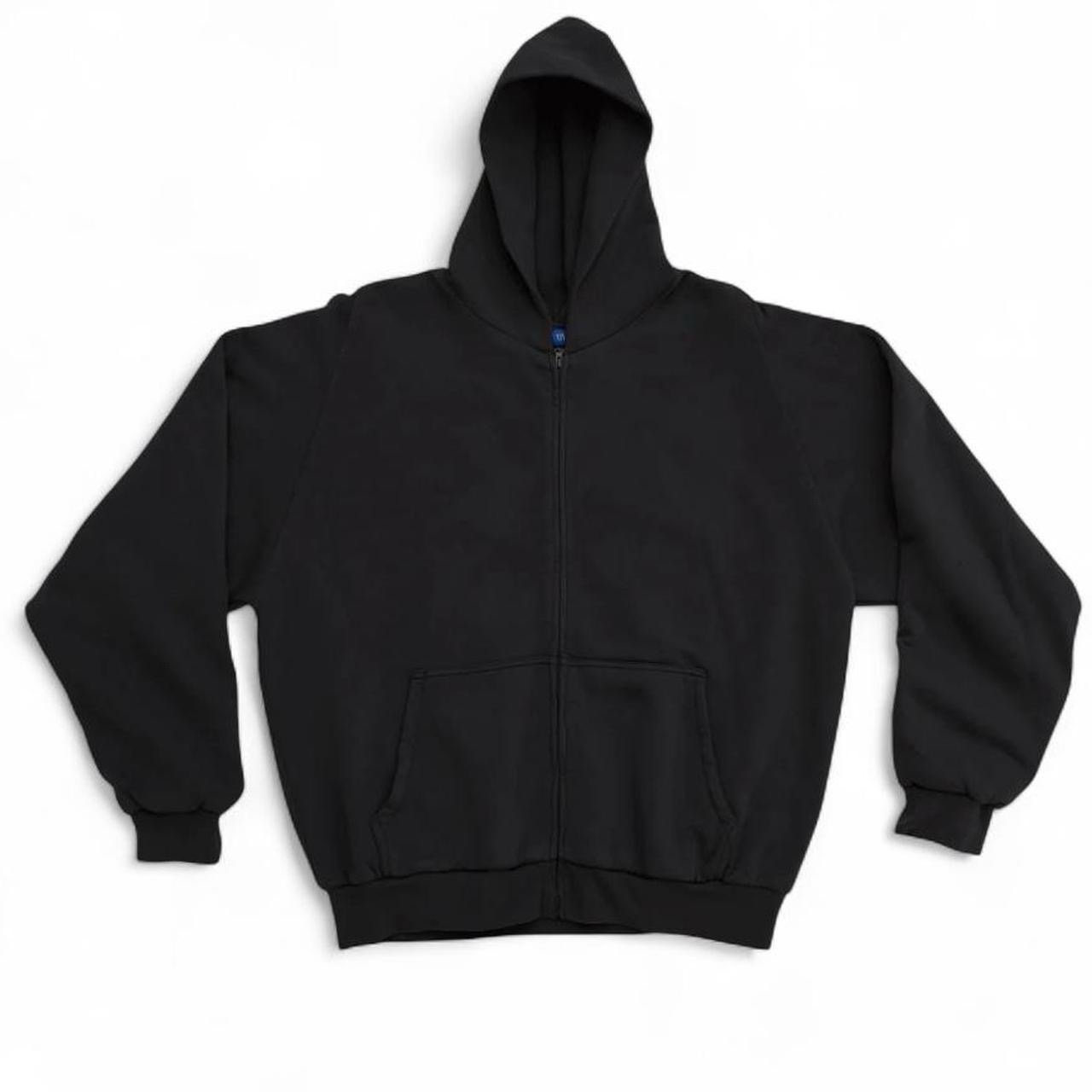 Yeezy Gap Black Zip Up Hoodie