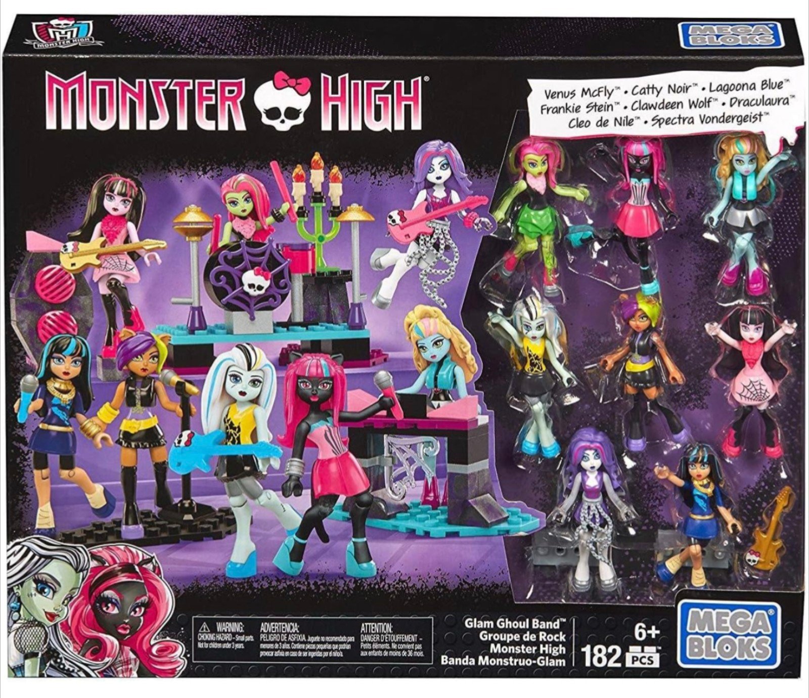 Monster High Mega Bloks Glam Ghoul Band