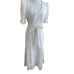 Toolaroosa Revolve Quinn Midi V Neck Lace Dress White XL