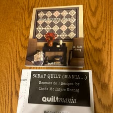 Scrap Quilts mania book Linda Koenig inspired by antique quilts rare french/Engl