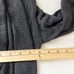 Lululemon Iconic Wrap Cowl Neck Sweater Dark Gray Knit Lyocell Cashmere Size 8