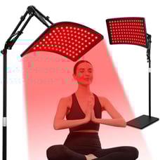 Red Infrared Light Therapy Lamp with Stand Led 660nm Red Light-Therapy& 850nm