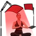 Red Infrared Light Therapy Lamp with Stand Led 660nm Red Light-Therapy& 850nm