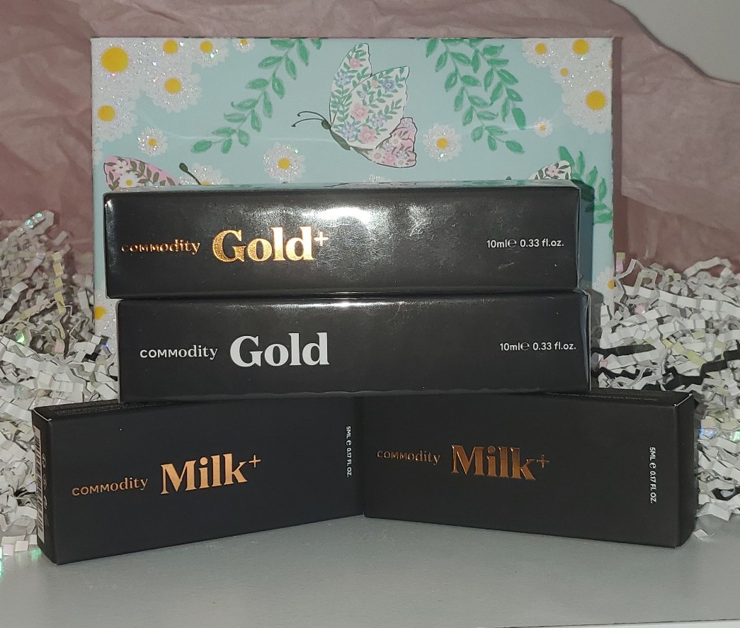 •NEW COMMODITY GOLD EXPRESSIVE 10ML, GOLD+ BOLD 10ML, COMMODITY MILK +BOLD 10ML