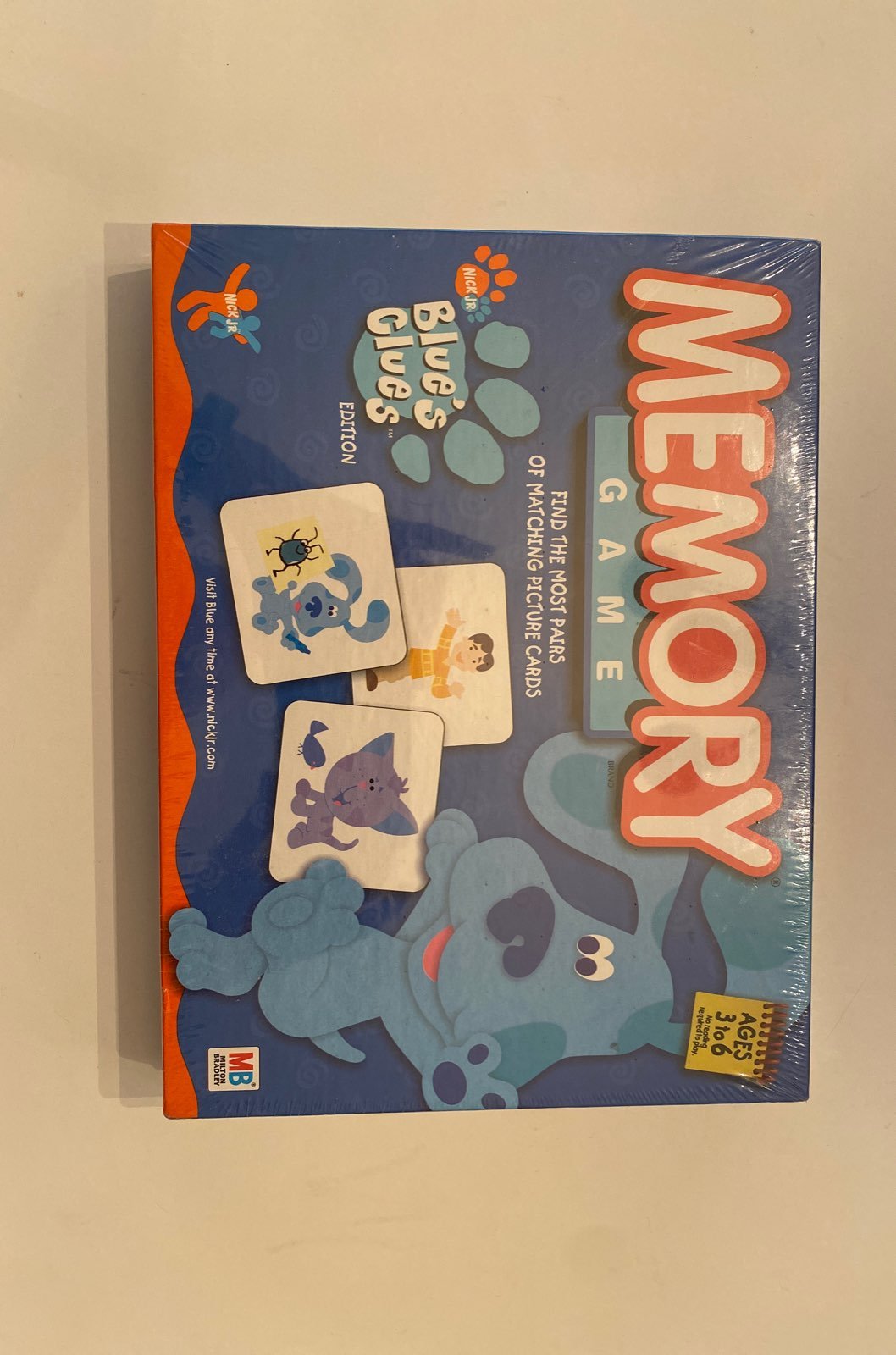 Brand New Blues Clues Memory Game