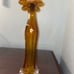 Amber Glass vase