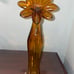 Amber Glass vase