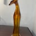 Amber Glass vase